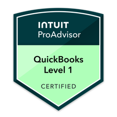 Intuit ProAdvisor - QuickBooks Level 1 Certified